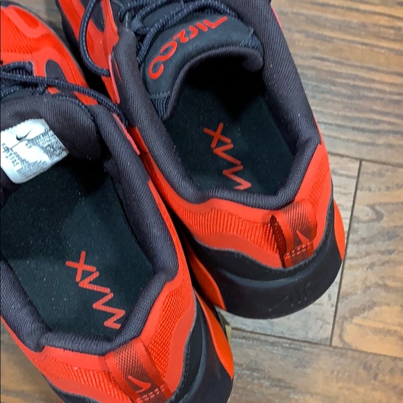 NIKE AIR MAX 200 Habanero Red/Oil Grey - Picture 16 of 16